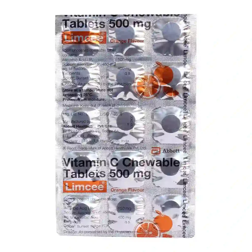 limcee vitamin c medicine tablet